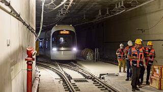נסיעת ניסוי ברכבת הקלה