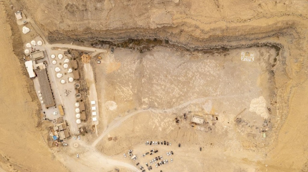 המקום בו היה אמור להיות מוקם פרויקט האמפיסטאר