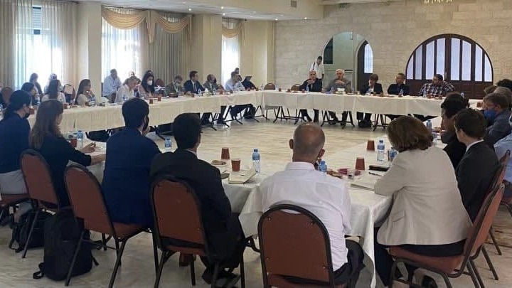 המפגש בין נציגי האיחוד האירופי לנציגי הארגונים הפלסטינים