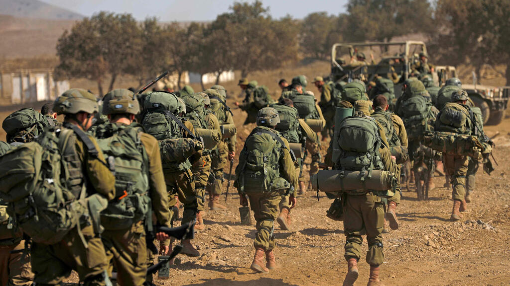 תרגיל חטיבת הנח"ל ברמת הגולן, ארכיון (צילום: AFP) תרגיל חטיבת הנח"ל ברמת הגולן