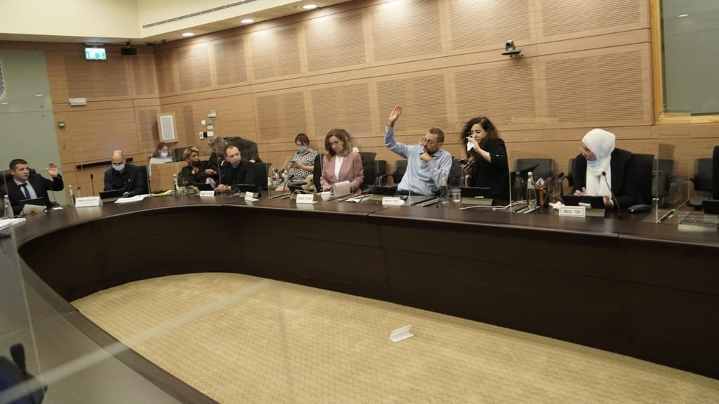 אישור תקציב 2022-2021 בוועדת הכספים