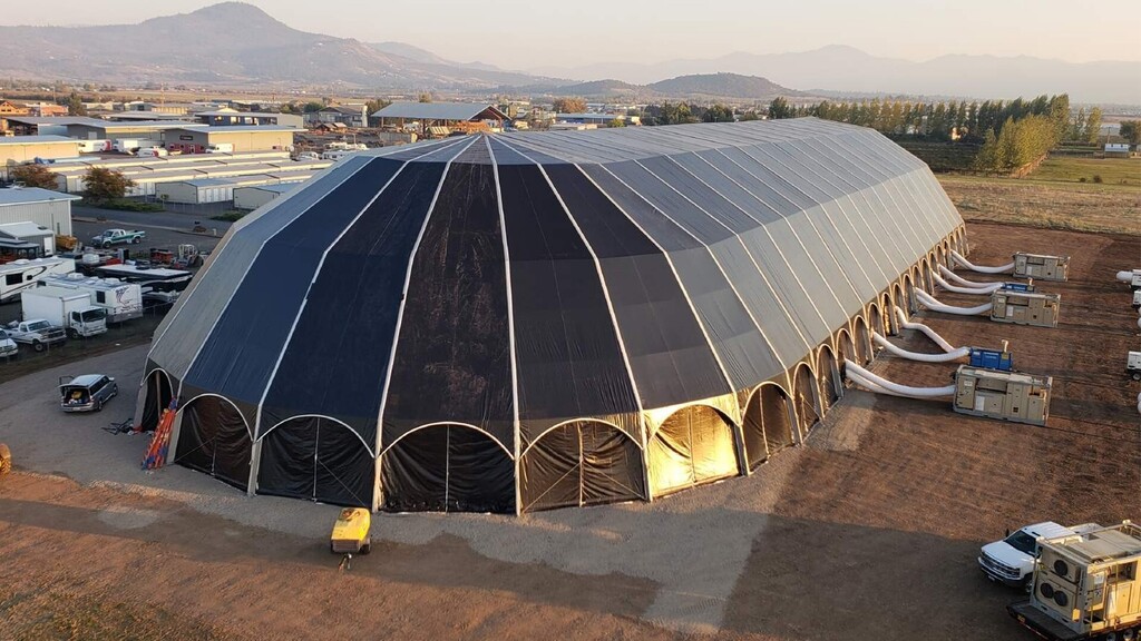 The Miss Universe complex in Eilat (Photo: IRMAFEERDOME) מתחם התחרות באילת