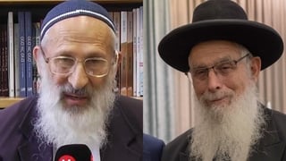 הרב יעקב אריאל והרב שלמה אבינר