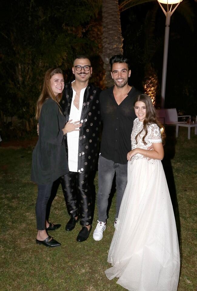 משדרת עסקים כרגיל. גל גברעם ותום חיימוב עם דרור קונטנטו ובתו שילת (צילום: אור גפן) משדרת עסקים כרגיל. גל גברעם ותום חיימוב עם דרור קונטנטו ובתו שילת