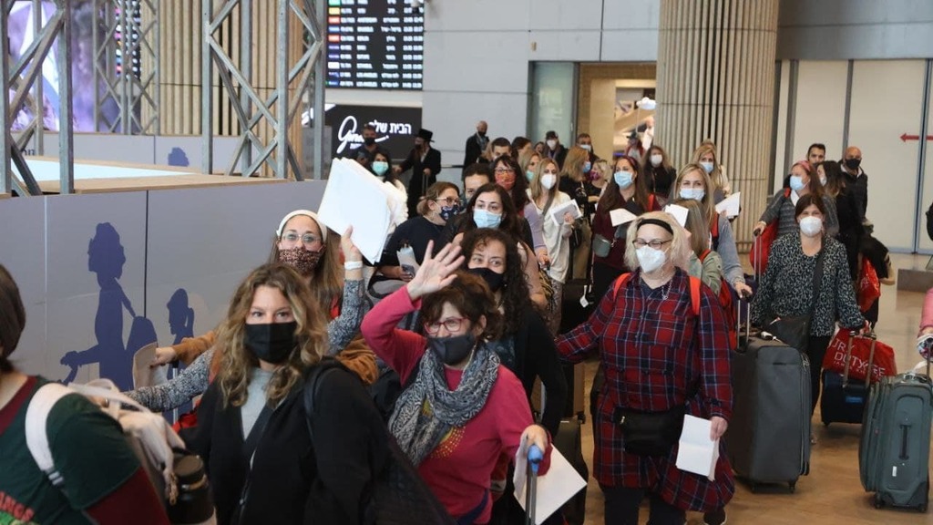 צילום: מוטי קמחי תיירים נתב"ג