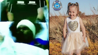 כיתוב: אוסטרליה הילדה קלאו סמית והחוטף טרי קלי פצוע