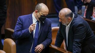 נפתלי בנט ומנסור עבאס