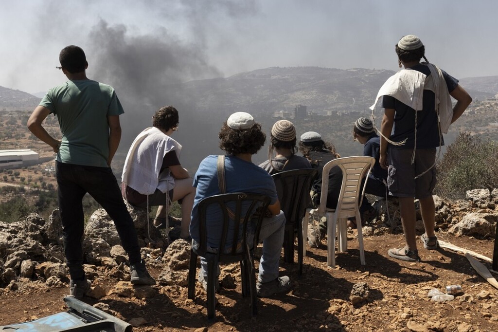 פעולות מחאה במאחז אביתר ובכפר ביתא. השומרון, יוני – יולי 2021 (צילום: אורן זיו/עבור שיחה מקומית) פעולות מחאה במאחז אביתר ובכפר ביתא. השומרון, יוני – יולי 2021