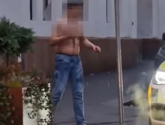 ב-2015 תקף שוטרים: "אתם הולכים למות, פאשיסטים". התוקף מאוסלו נורבגיה אוסלו חמוש ב סכין השתולל נורה למוות