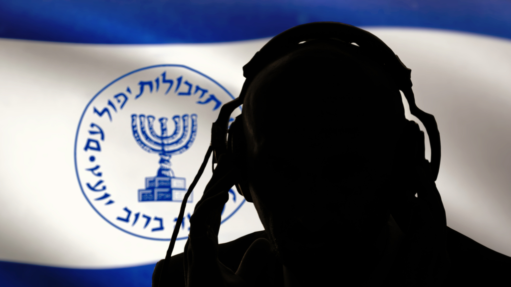 המוסד. ברנע הרגיש שהארגון נמצא מאחור (צילום: shutterstock) אילוסטרציה לריגול ולהאזנות