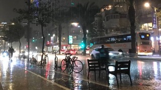 גשם בתל אביב