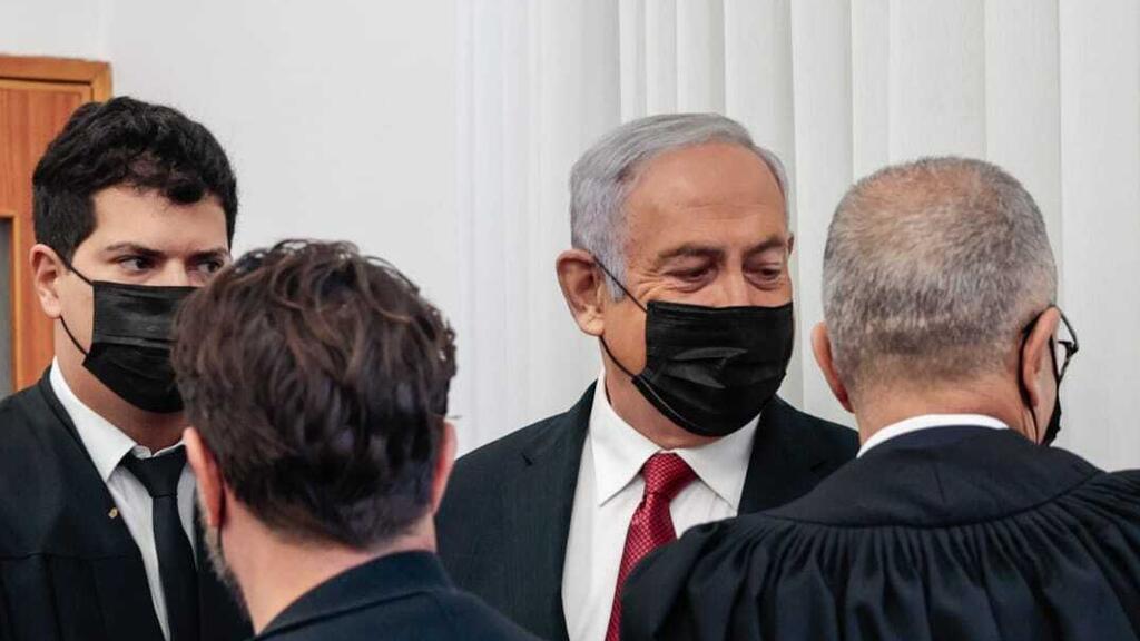 יו"ר האופוזיציה בנימין נתניהו (צילום: אורן בן חקון) בנימין נתניהו הגיע לבית המשפט בעת עדותו של ניר חפץ