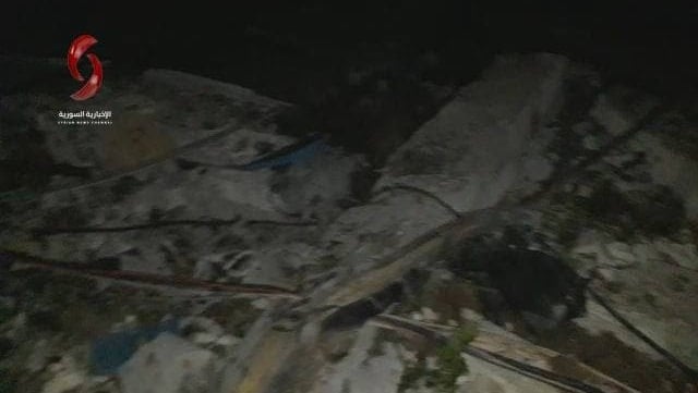 היעד שהותקף בסוריה היעד שהותקף בסוריה