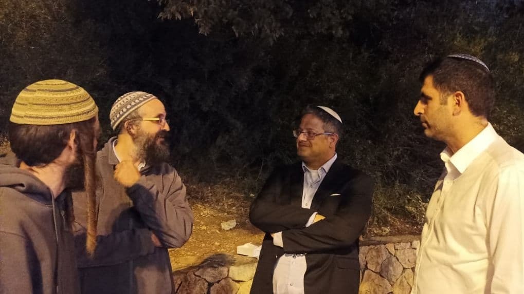 איתמר בן גביר ושלמה קרעי הגיעו לתמוך במפגינים