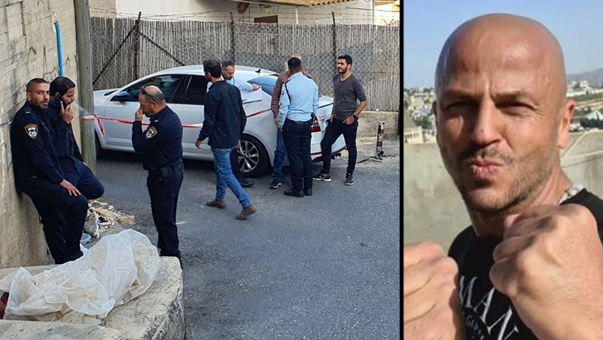 איהאב סעדי וזירת הרצח הנרצח איהאב סעדי והזירה