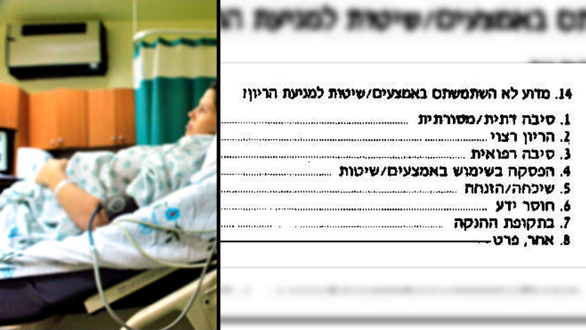 השאלות המשפילות בטופס הבקשה. הוועדות צפויות להישאר (צילום: shutterstock) טופס בקשה להפסקת הריון