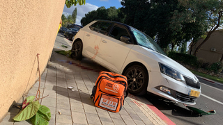 תאונת דרכים תאונה דריסה רמת גן מנדס הרוגה