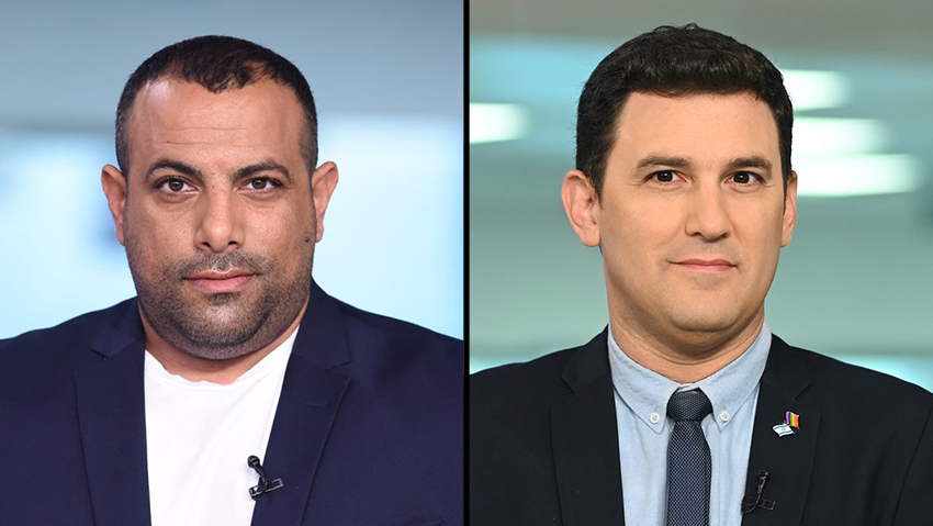  ח"כ גינזבורג וסגן השר אביר קארה  