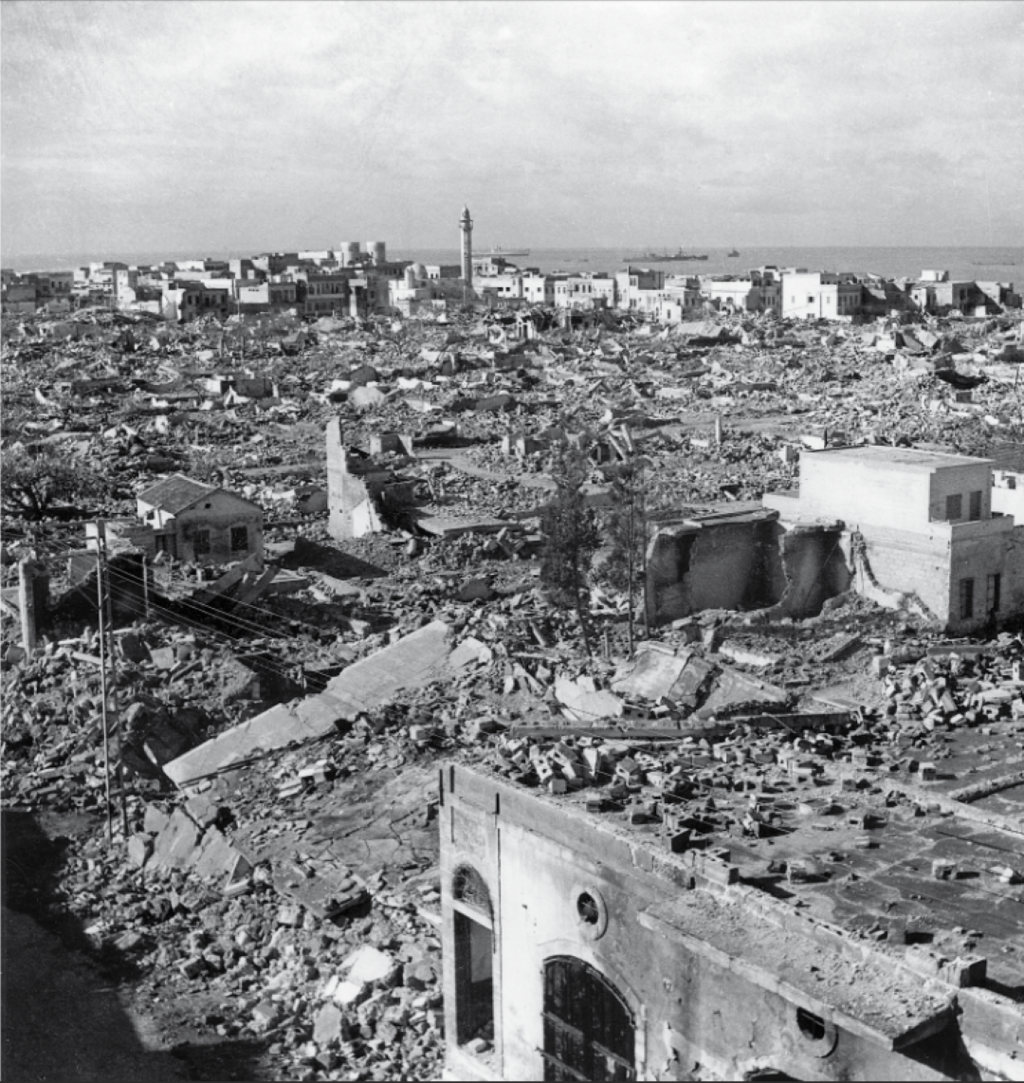 שכונת מנשייה ב-1948