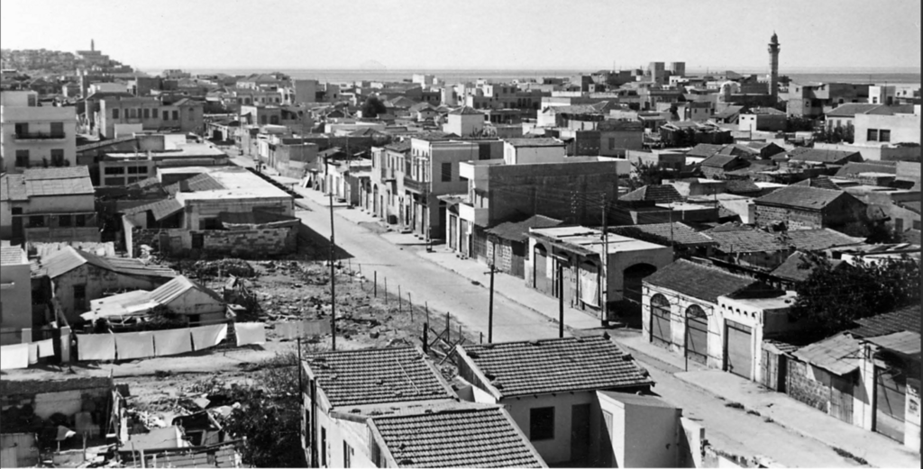 שכונת מנשייה ב-1935