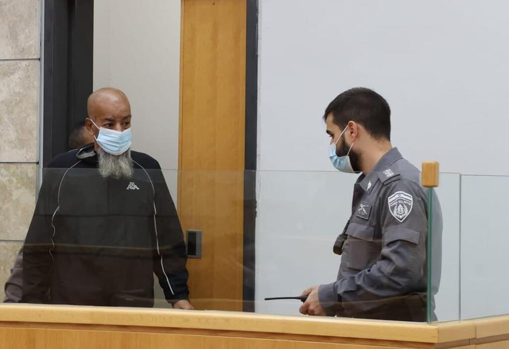 הנאשם אחמד הייב בדיון בבית המשפט (צילום: גיל נחושתן) אחמד הייב בדיון בבית המשפט