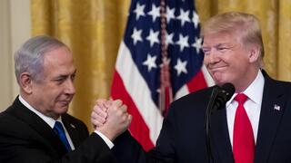 דונלד טראמפ ובנימין נתניהו