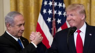 דונלד טראמפ ובנימין נתניהו
