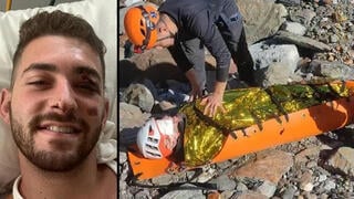 חילוץ הישראלי איתן שקד בדרום ארגנטינה