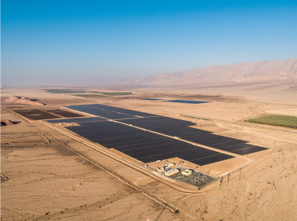 שדה סולארי של חברת EDF Renewables Israel בתמנע (צילום: EDF Renewables Israel) שדה סולארי של חברת EDF Renewables Israel בתמנע
