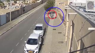 תיעוד מפיגוע הדקירה ביפו