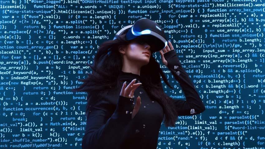 המרווח מצטמטם. מטאברס (עיבוד תמונה. צילום: shutterstock) משקפי מציאות מדומה