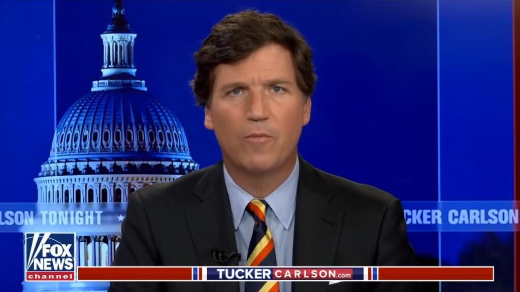 Tucker Carlson (Photo: Screengrab) טאקר קרלסון
