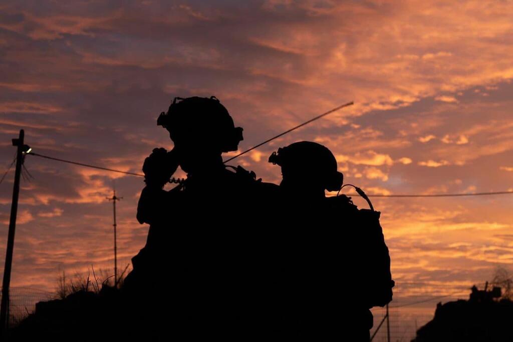 IDF forces near the Gaza border (Photo: IDF Spokesperson's Unit) כוחות צה"ל בגבול רצועת עזה