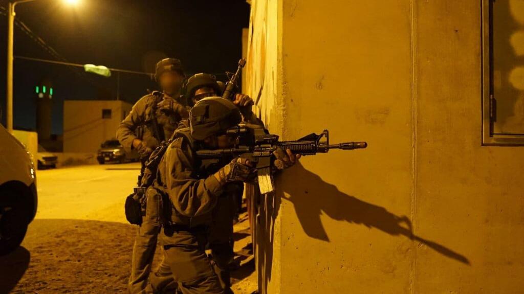 תיעוד מפעילות מג"ב במחנה הפליטים אל עאידה