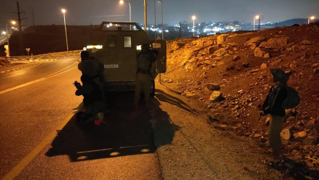 צילום: TPS כוחות צה''ל סורקים במרחב בנימין
