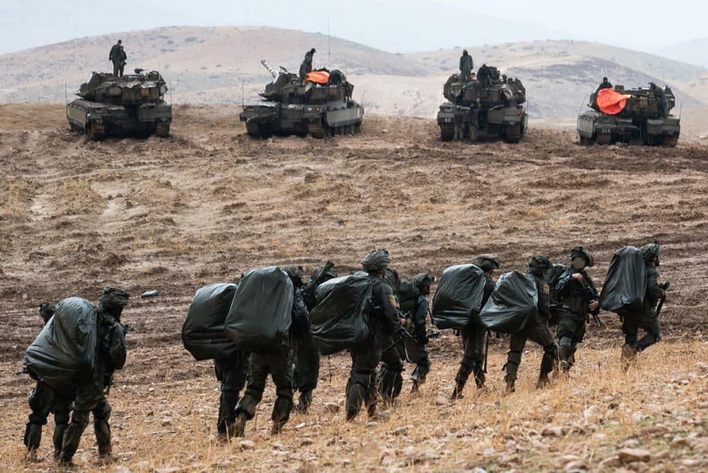 IDF drill in northern Israel (Photo: IDF Spokesperson's Unit ) תרגיל חטיבת הקומנדו קומנדו סערה כרמל בקעת הירדן אימון