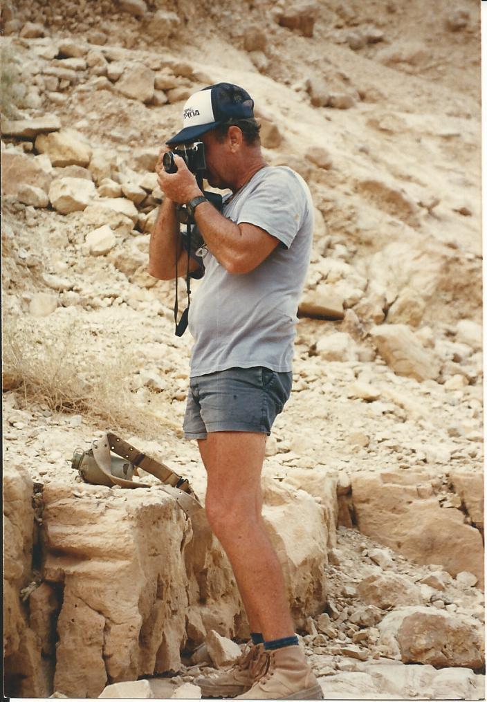 אמציה שוחט בפעולה (צילום: באדיבות המשפחה) אמציה שוחט בפעולה