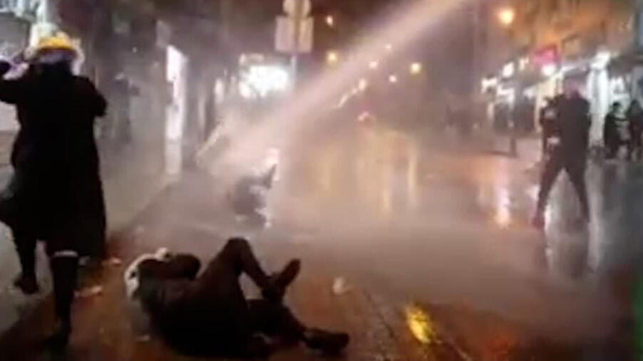 צילום: ידידיה אפשטיין תיעוד מהפגנת החרדיים הקיצוניים נגד חנות טלפונים בשכונת גאולה בירושלים