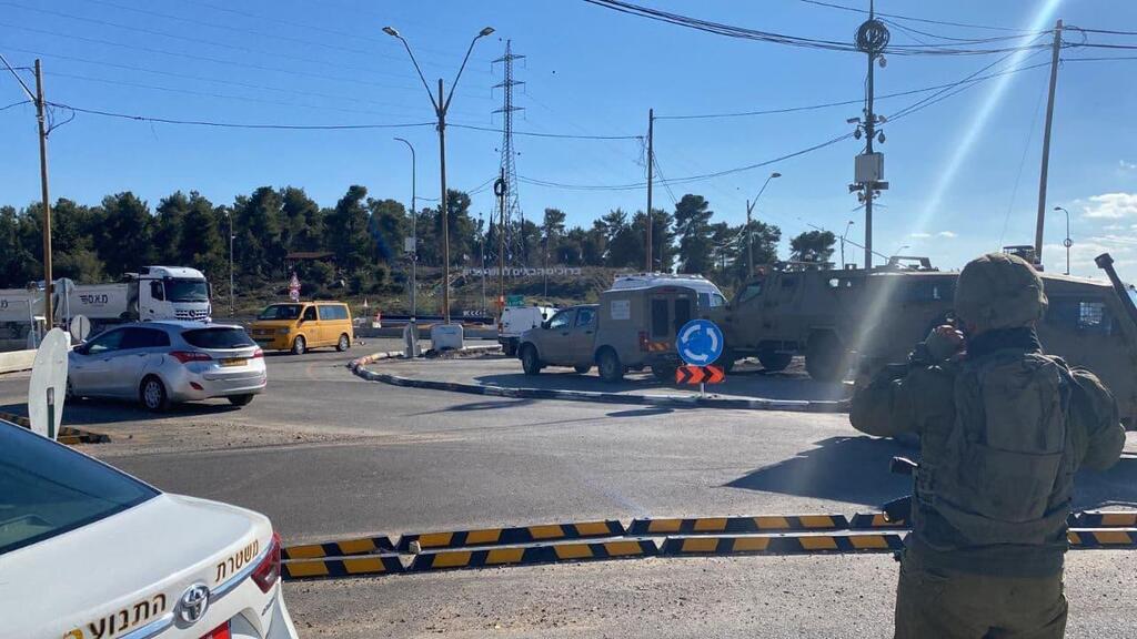 זירת האירוע בגוש עציון זירת האירוע בגוש עציון