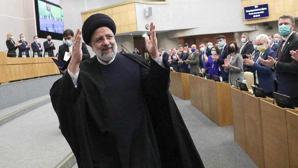 Iranian President Ebrahim Raisi visits the lower house of the Federal Assembly of Russia during his visit to Moscow earlier this week (Photo: Reuters) ביקור אבראהים ראיסי ברוסיה