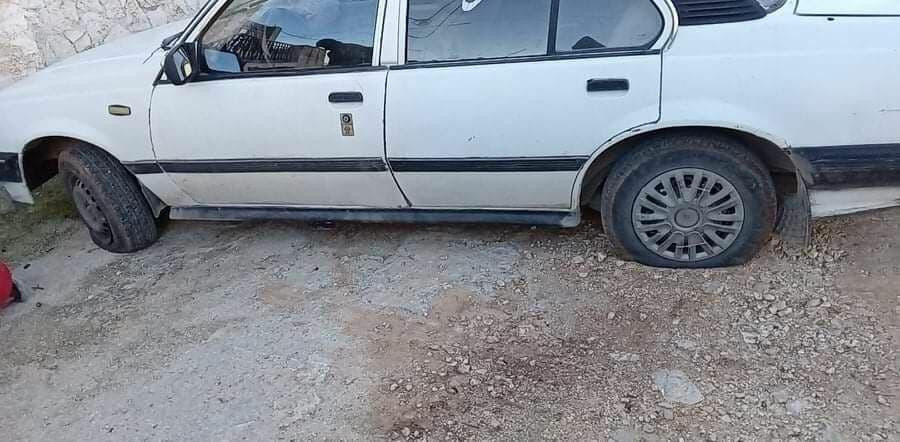 ניקוב צמיגים בכפר קידה פשע שנאה יהודי בכפר קירה