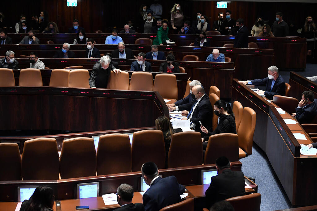 מליאת הכנסת. הפיקוח הפרלמנטרי על הממשלה במשבר הקורונה יגדל (צילום: יואב דודקביץ) מליאת הכנסת