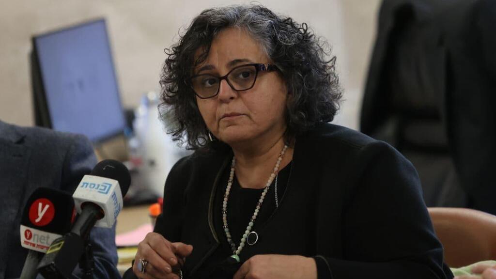 "חלק מהגברים מכירים את החוק מקרוב". תומא-סלימאן (צילום: אלכס קולומויסקי) ישיבת סיעה הרשימה המשותפת