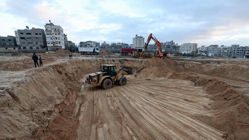 Bulldozers unearth Roman-era tomb in Gaza City, Hamas says