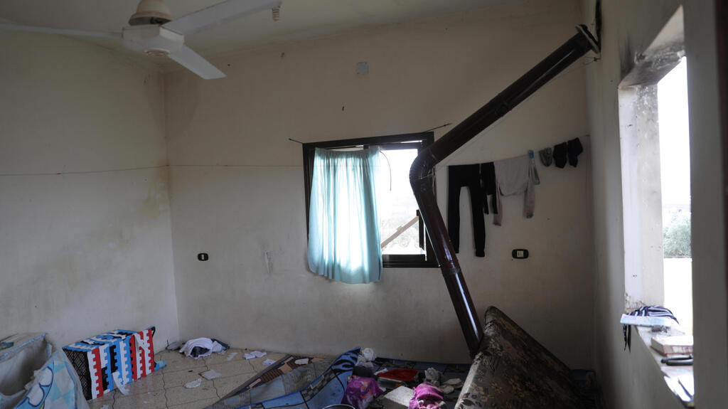 A damaged room is seen after an alleged counterterrorism operation by U.S. Special forces in the early morning in Atma village in the northern countryside of Idlib, Syria, 03 February 2022