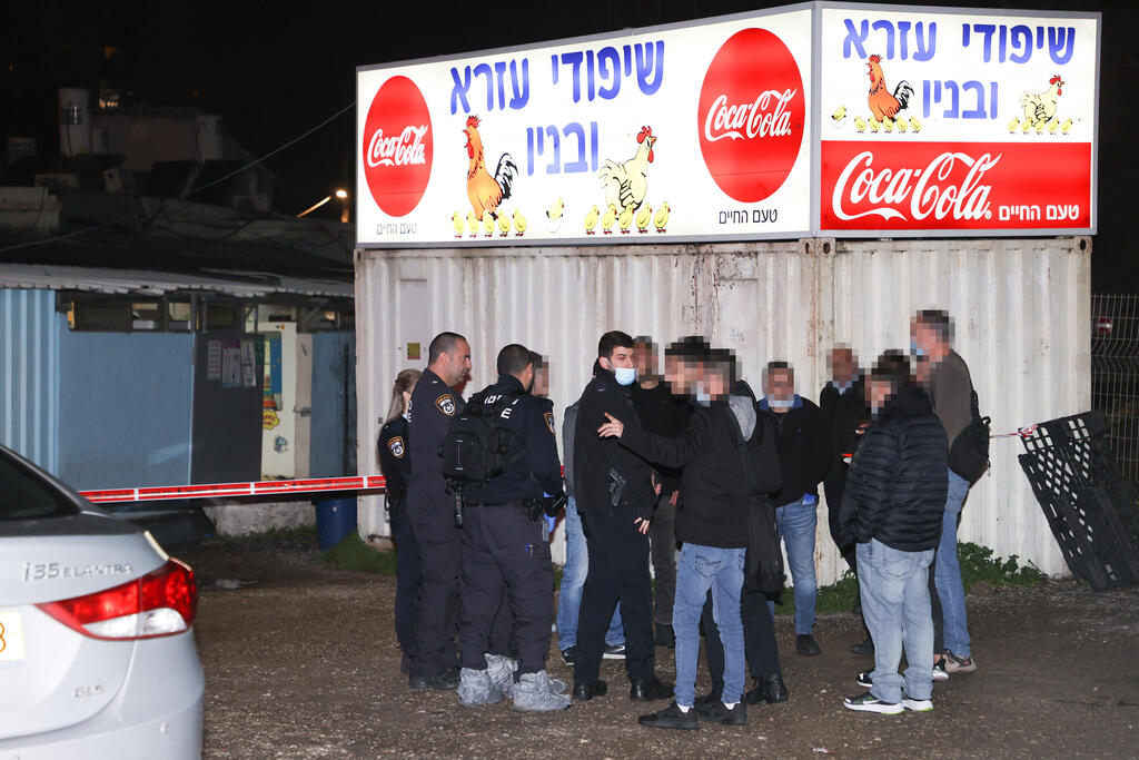 זירת הרצח באזור, לפני כשבוע וחצי (צילום: יריב כץ) זירת הדקירה באזור