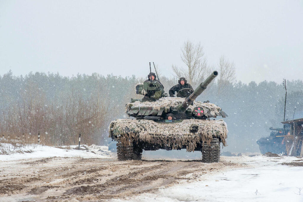 תרגיל צבא אוקראינה 