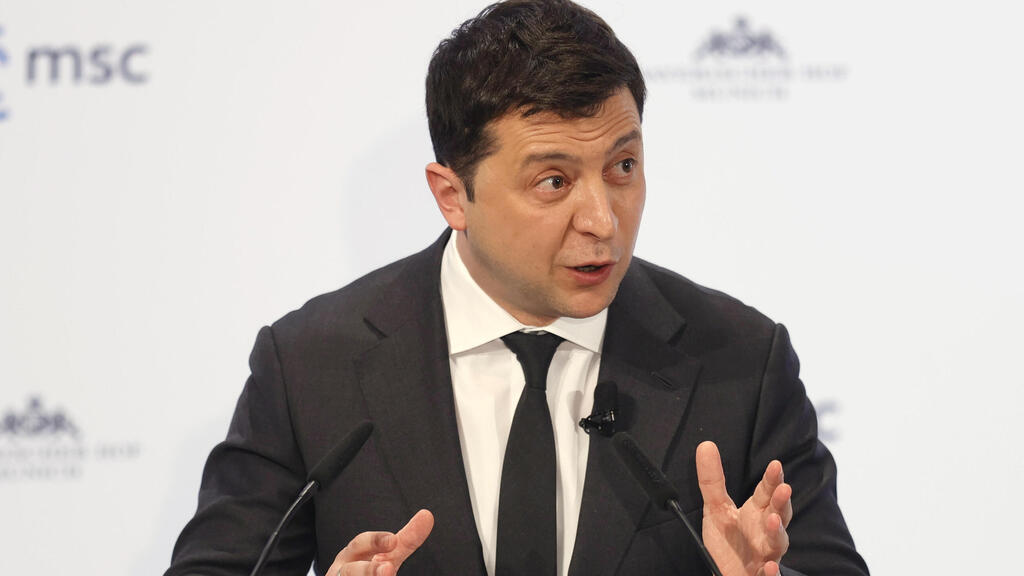 Ukrainian President Volodymyr Zelensky (Photo: EPA) Ukrainian President Volodymyr Zelensky delivers a statement during the 58th Munich Security Conference
