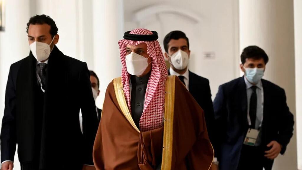 Saudi Arabia's Foreign Affairs Minister Prince Faisal bin Farhan al-Saud