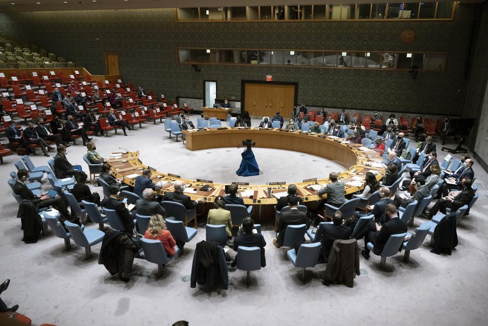 U.N. Security Council meets for an emergency session on Ukraine 
